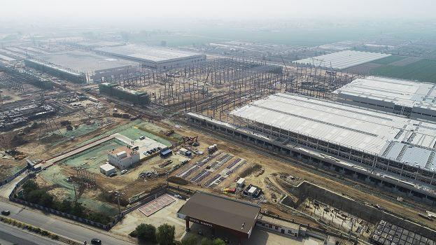 保定京車制造基地_風(fēng)機盤管回風(fēng)箱700臺