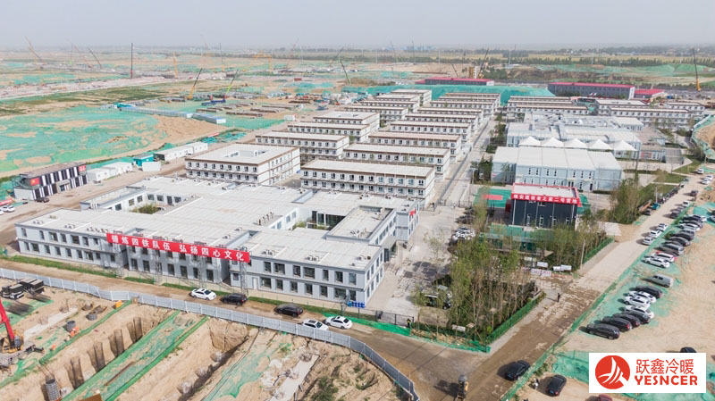 雄安建設(shè)者之家_臥式明裝風(fēng)機(jī)盤(pán)管420臺(tái)